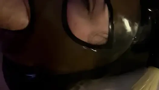 Hungry wife sucking and face fucked