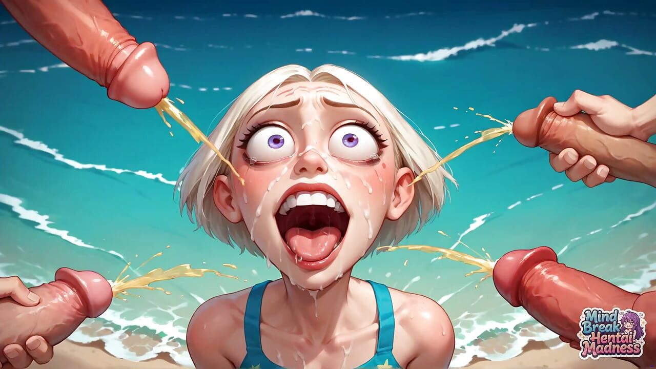 ควยน้ําหีแตกและน้ําเงี่ยนไหลเยิ้ม: Mind Break Beach ถึงจุดสุดยอด