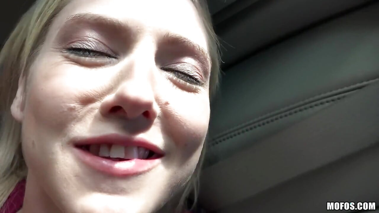 Stranded Teens - Hot Blonde Mila Evans Fights with a Guy, Tony Rubino Snatches Her for Car Sex