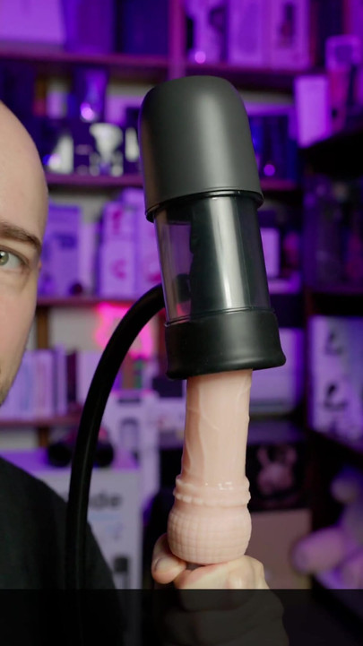 Powerful moment from "VacuGlide milking machine by AutoBlow"