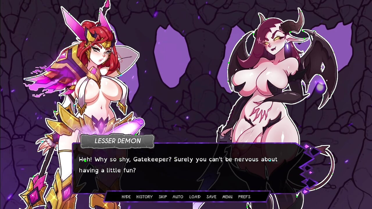 Horn Demon Prsata Guza Dobila Spermu Od Maye