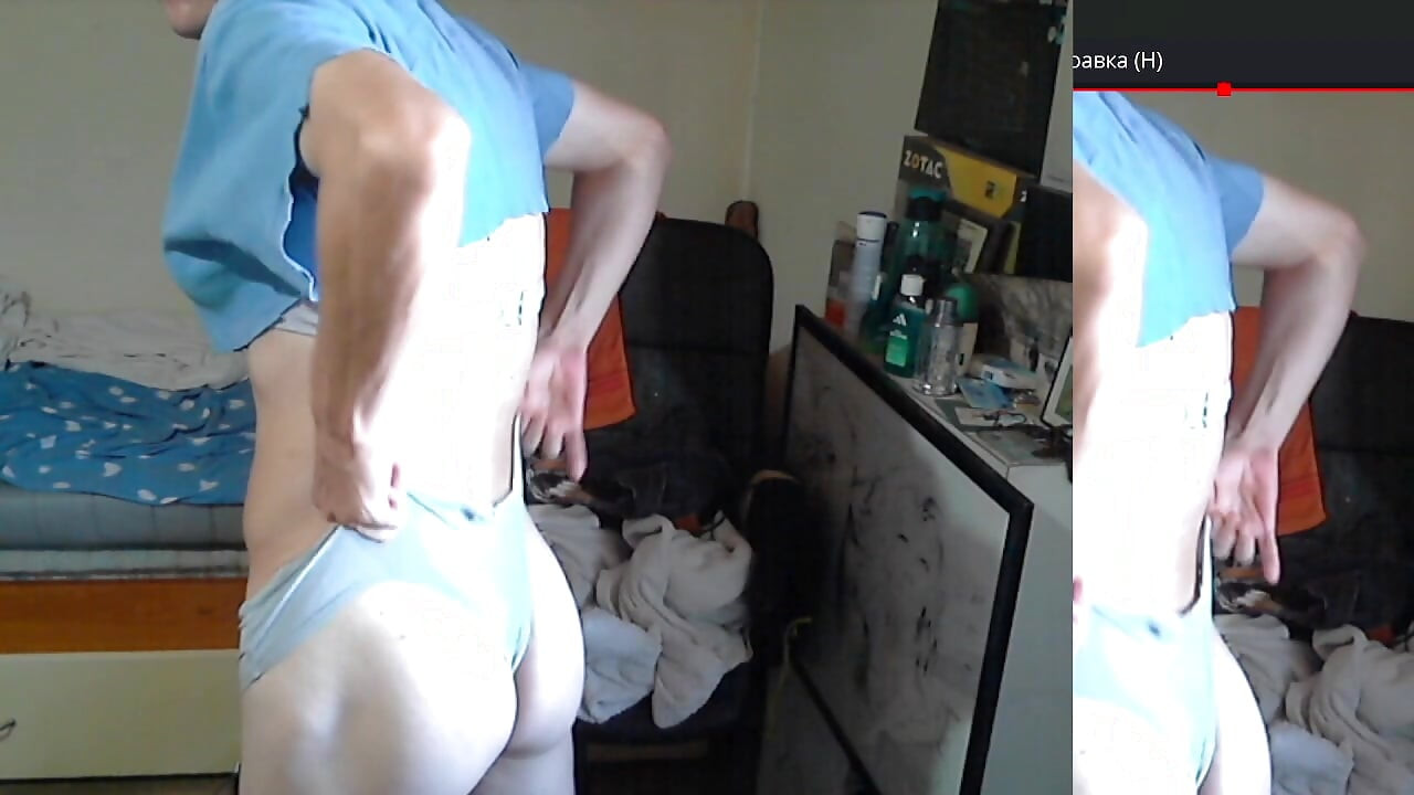 Handjob and porn in the anus