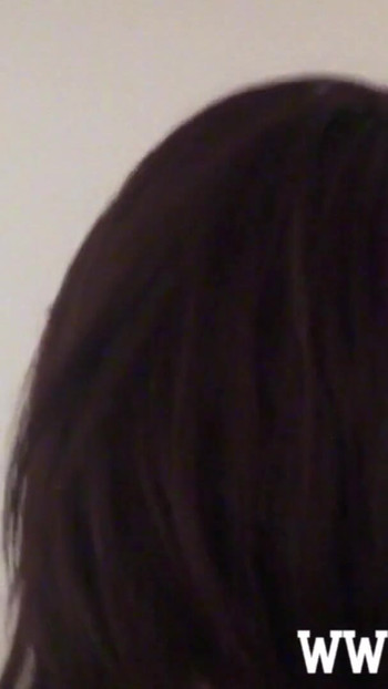 Iconic moment from "Brunette amateur slut gives old dude a sloppy POV blowjob"