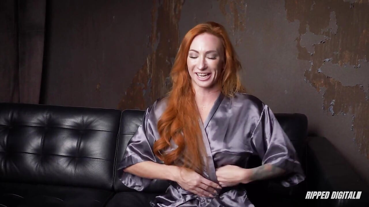 Bondage Redhead Sophia Locke Giggles During Quality Assurance