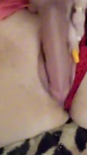Spectacular moment from "Spanish mature watching super horny porn masturbates on the couch until she cums"