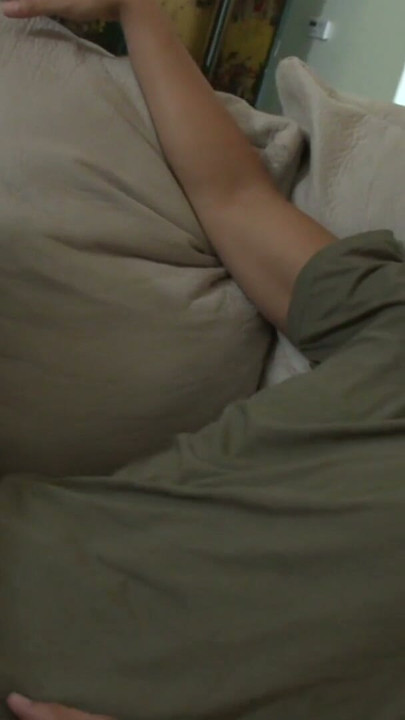 In order to take a picture of him after nutting the brunette satisfies his cock | Clip 1