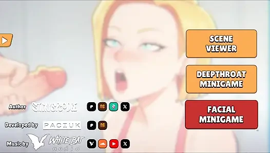 Android 18 Gears Deep - Android 18 Krillin'i Kuru Bırakıyor