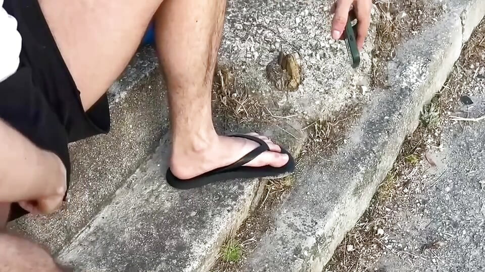 Amateur Straight Boy Lost a Bet He Has to Expose His Cock in the Street and Either Piss or Cum