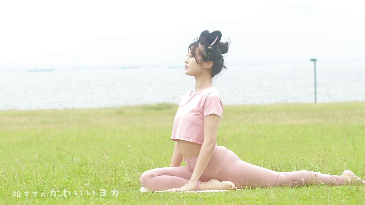 See-Through Leggings Thong Compilation, KAWAII YOGA
