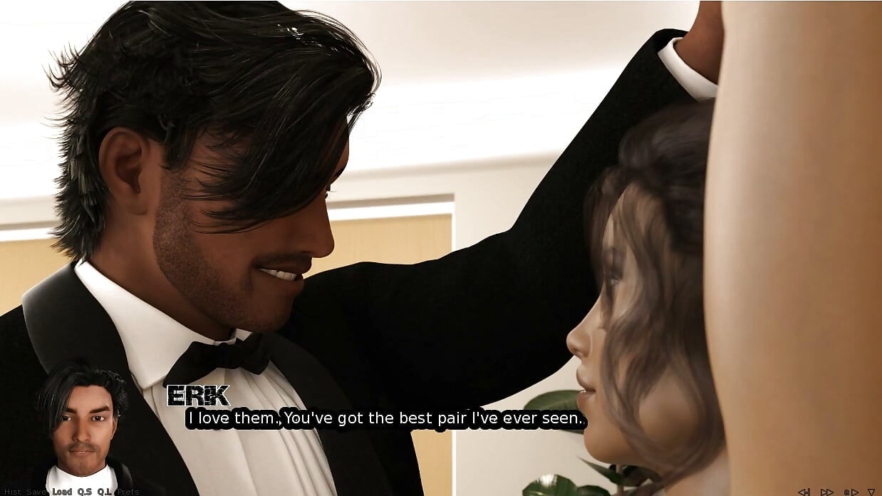 Power Vacuum Ophelia's Date Night-gameplay - Roleplay -landlady Secretly Doing Handjob and Titjob - Part 1