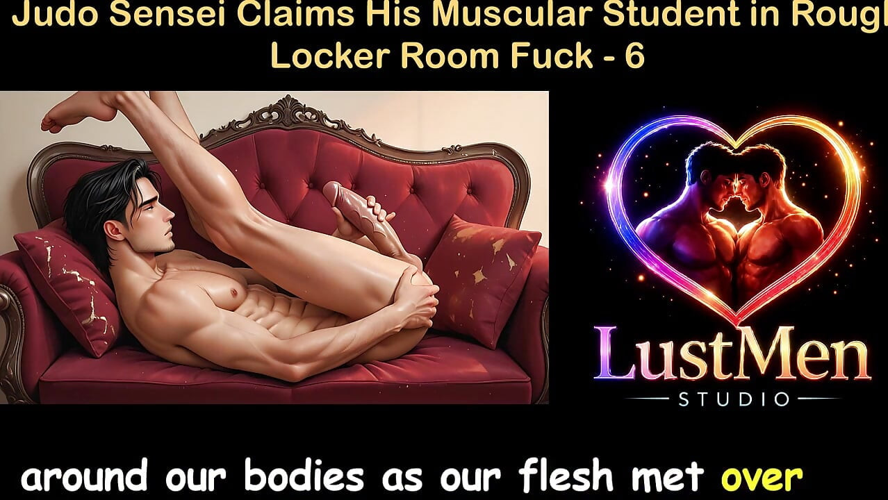 Gay Audio Sex Story - Judo Sensei Claims His Muscular Student in Rough Locker Room Fuck - Part 6