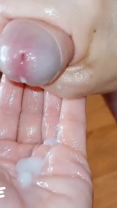 Jaw-dropping moment from "Handjob Technique: Cock Polishing. Triple Cumshot Glans Massage Montage (Milking-time)"
