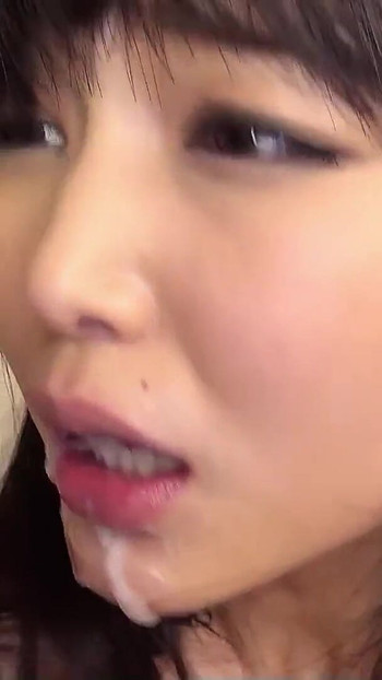 Memorable moment from "Skinny Japanese Step-Sister with Mini Tits get First Facial and Creampie in Uncensored MMF 3Some"