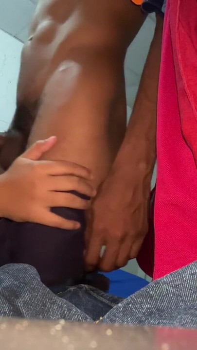 I take the virginity of my black Christian friend surprises with his big cock, hitting me hard in the vagina | Clip 1