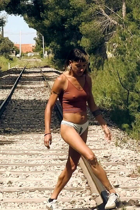 Encounter in a Train Rail