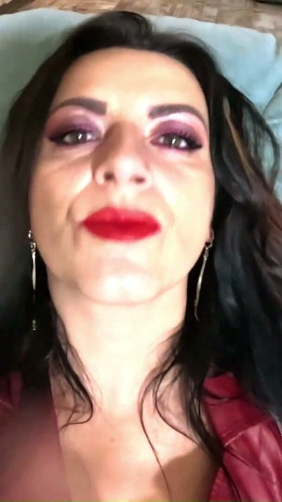 Spitting on the Camera. Lens Licking, Smoking and Wet Pussy Masturbation | Clip 1