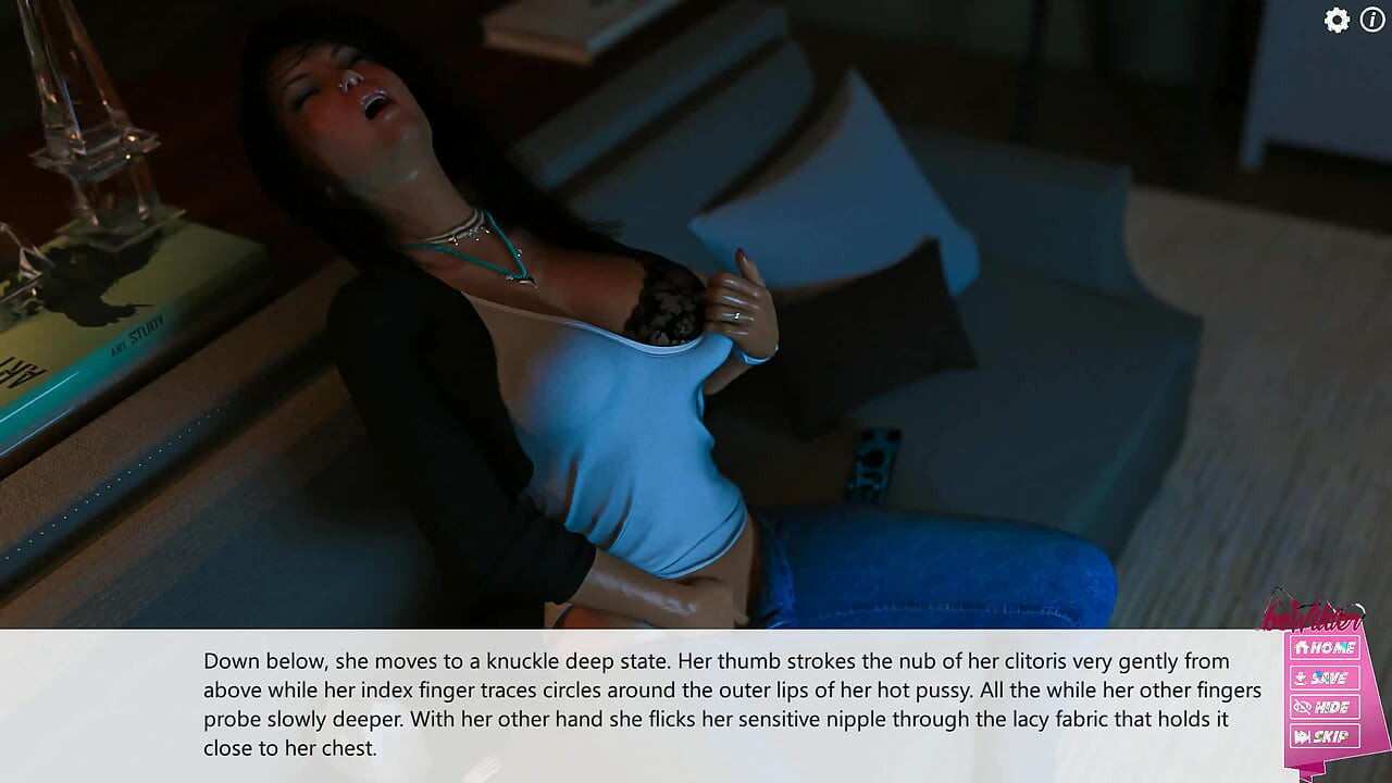 Noemi's Toscana rebirth: chica cachonda se mete los dedos en el coño mientras ve porno ep 5