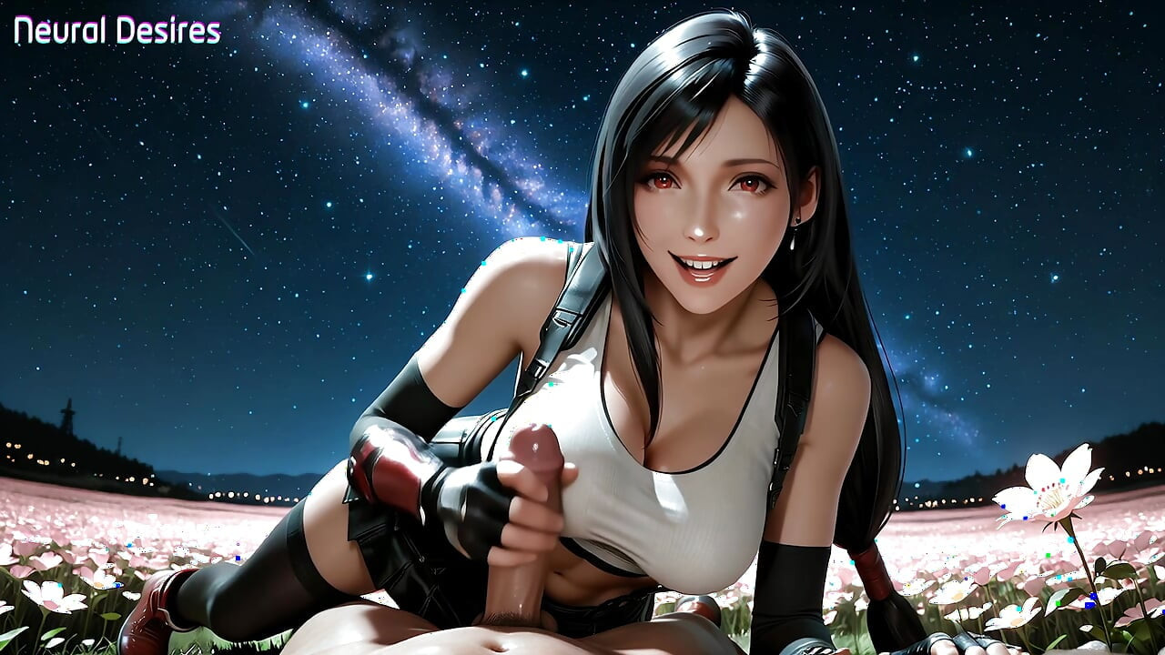 Tifa находит рай под звездами (Ai видео)
