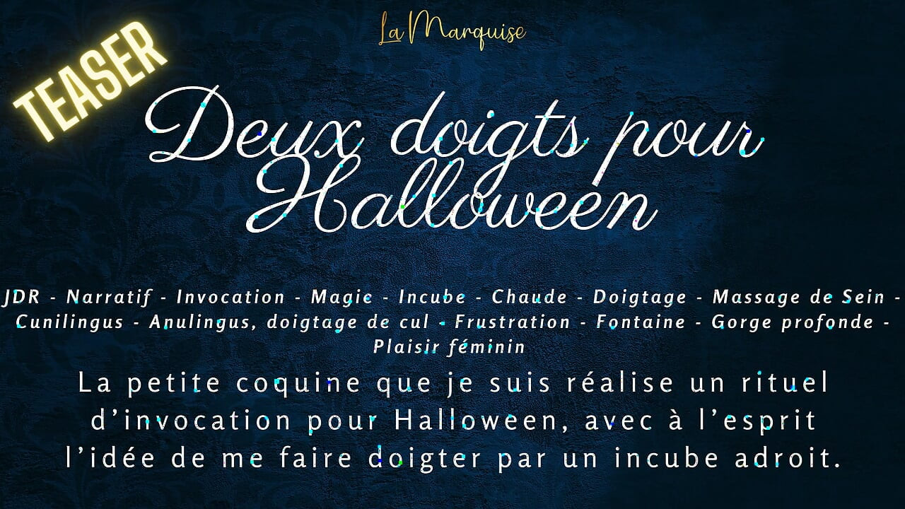 French Audio Porn | Teaser | I summon a demon to get fingered