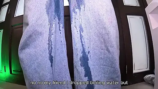 Digelandang dan benar-benar basah kuyul