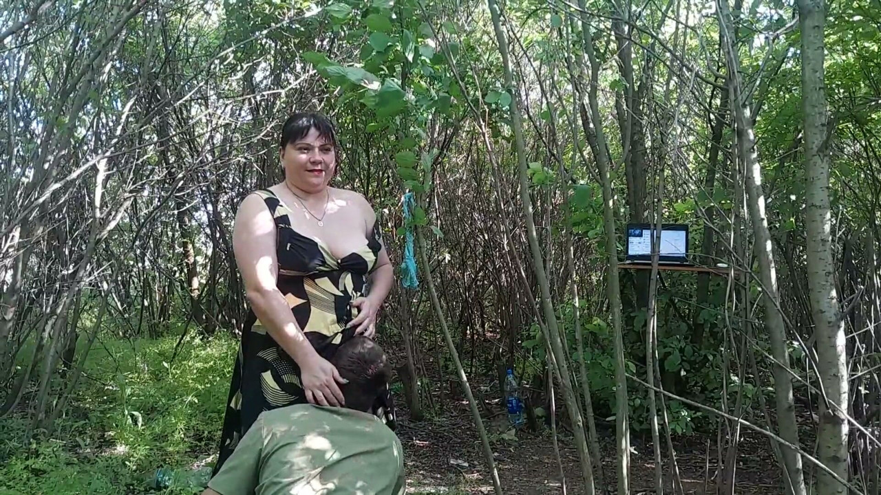 Walking in nature and letting a stranger lick my