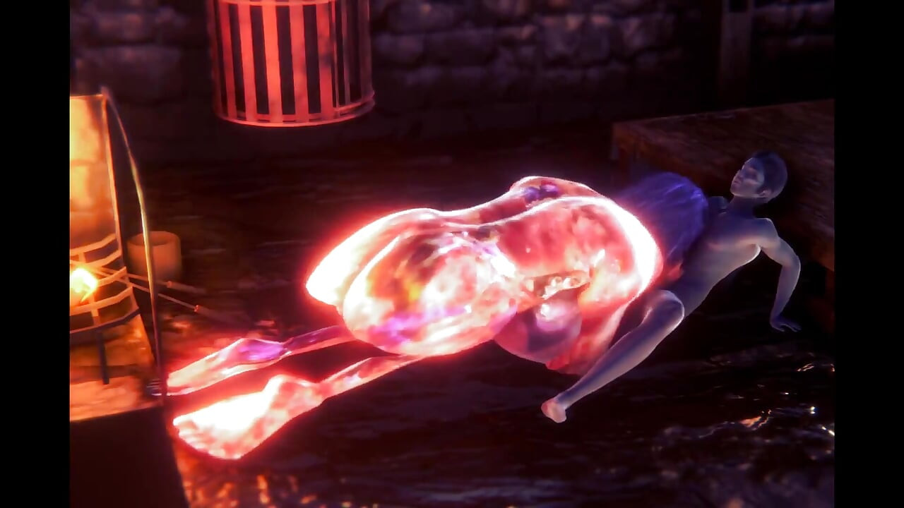 Majka pičke 3D čudovišno jebanje