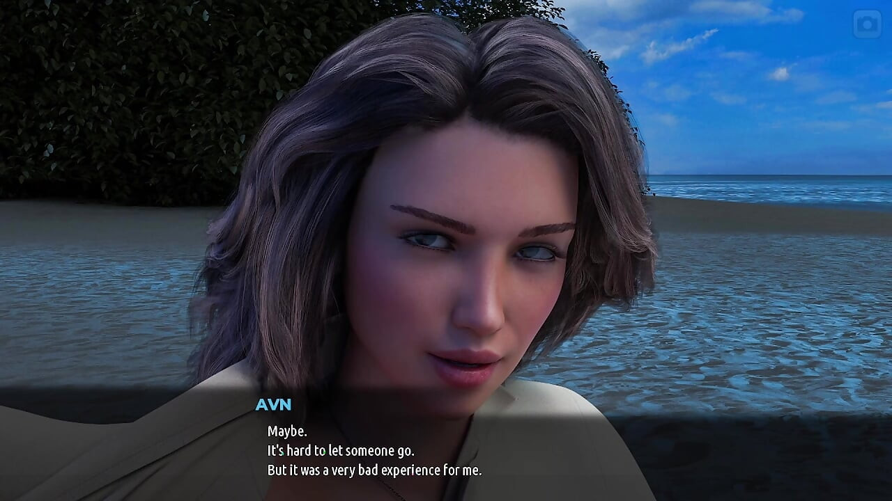 Breeze Of Passion 08 - ヌーディストのミルフがビーチで指を使われる