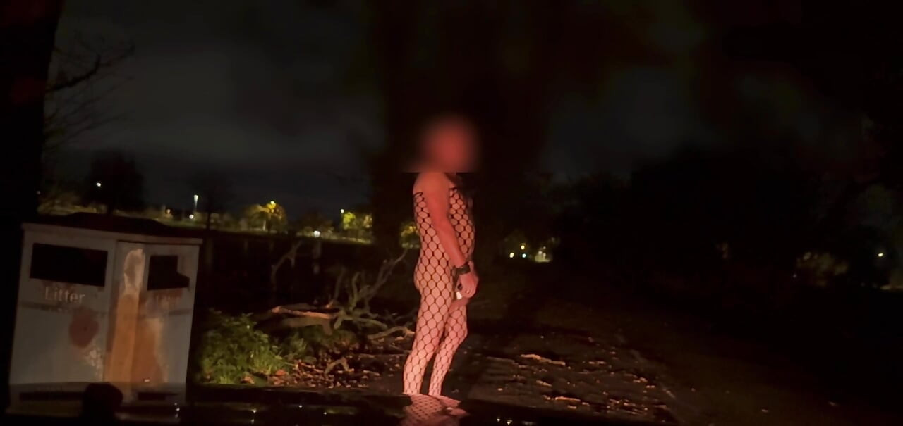 Skidanje s tijela, čarapa i drkanje uz cestu