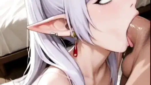 Hentay anime - Frieren having sex fucking and sucking cock