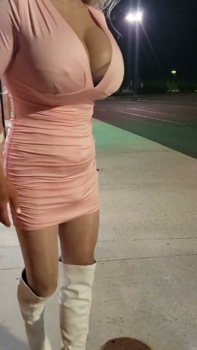 DeeDee Out for A Walk in White Boots Hoping to Hookup | Clip 2