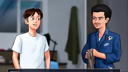 Summertime saga - Johannes fucked Debbie.
