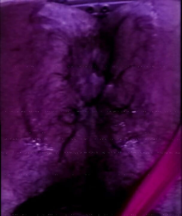 Pulsating orgasm and hole leaking lube after huge dildo session