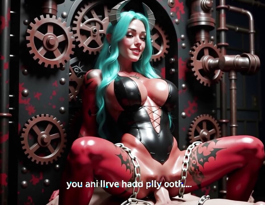 Succubus succubus suckriding zakar suv. selamat datang ke neraka, dengan cakap kotor