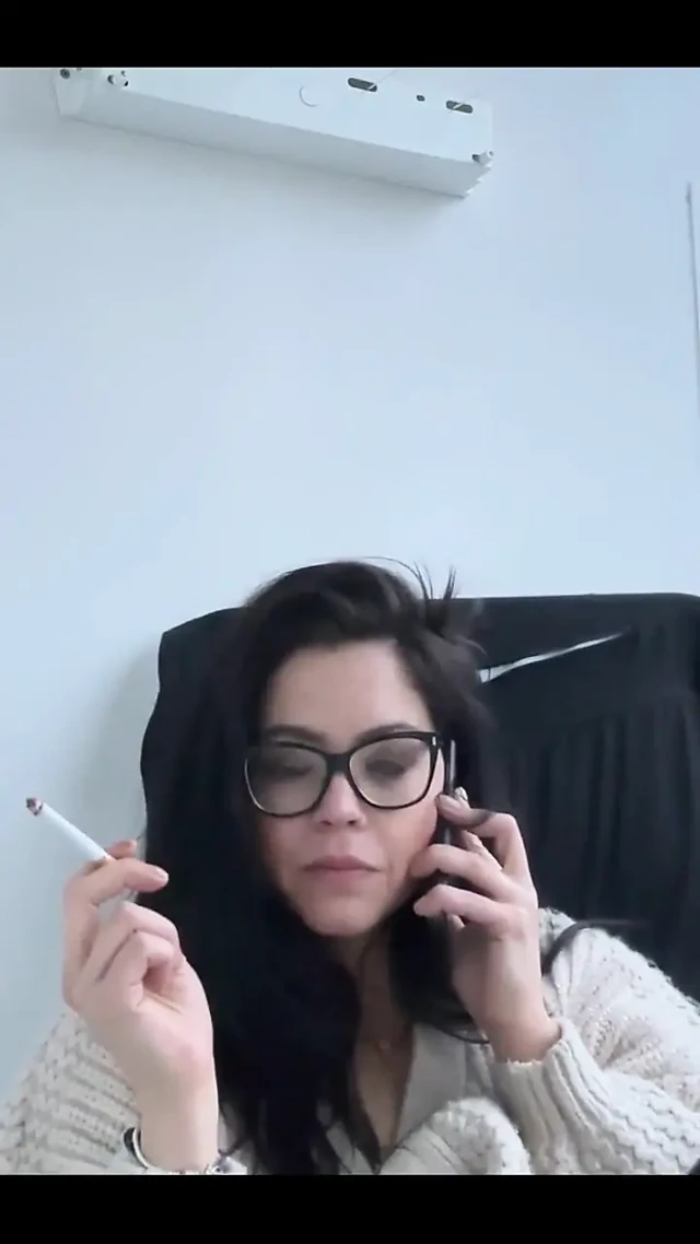 Smoking During Talking by Phone with My Friend;)