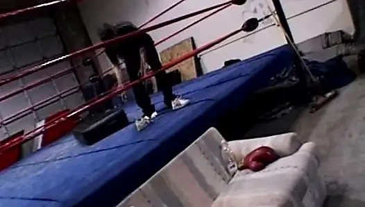 Blonde MILF Dominates Stud in Steamy Ring Encounter