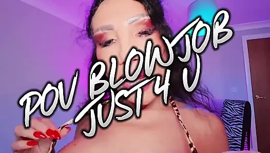 Pov - nyepong kontol cuma buat kamu