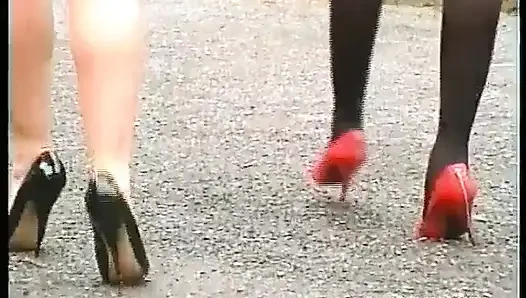 Walking in Heels