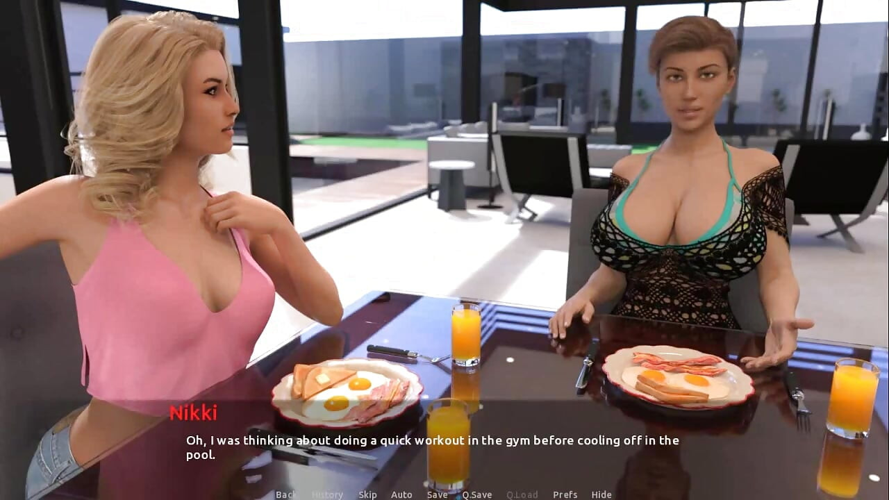 The visit: very big cock, and a massive facial cumshot in a clothing store ep.9