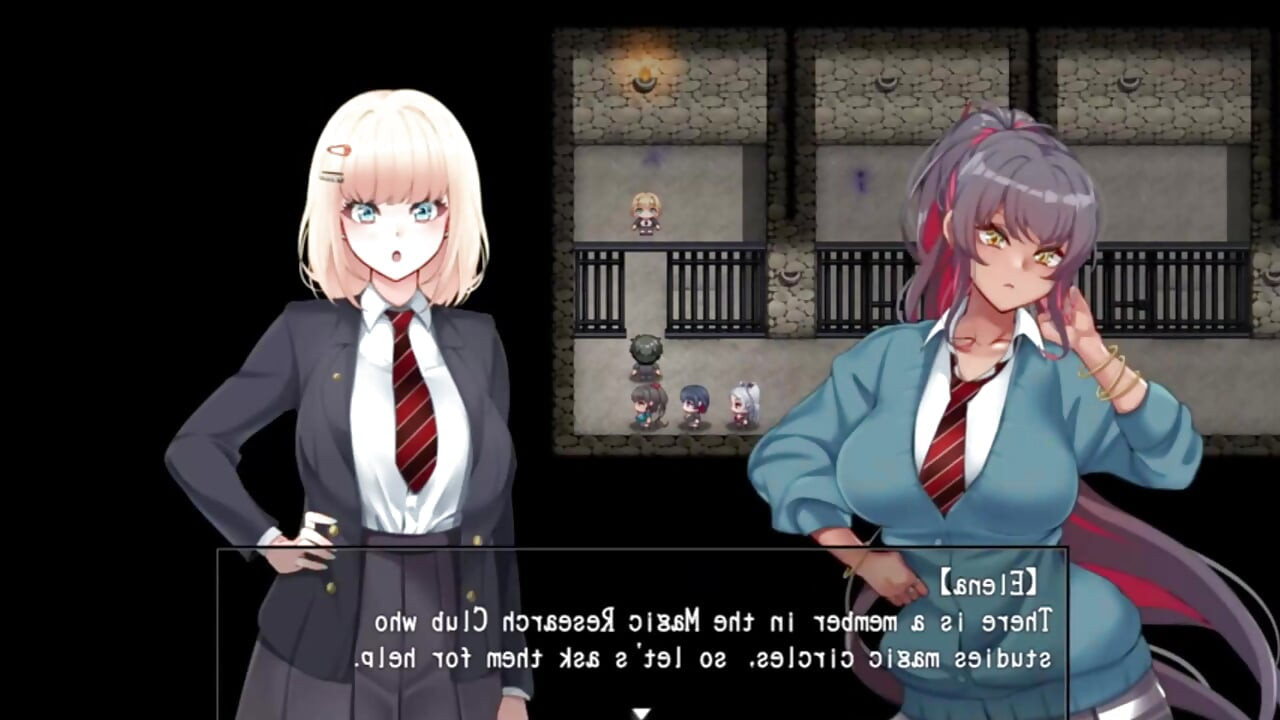 Paulit-ulit na nabubuwal si Amelie Isang walang katapusang linggo sa Magic Academy hentai game ntr dildo malaking puwit cam girl kantot nang malakas creampie