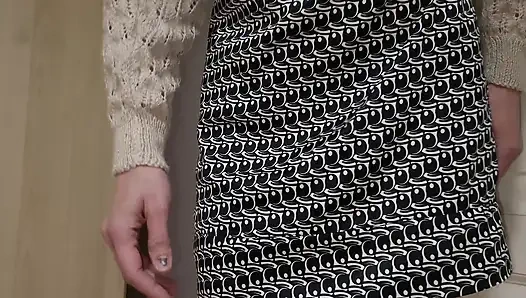 Ich habe meine muschi in der büro-umkleidekabine gerieben