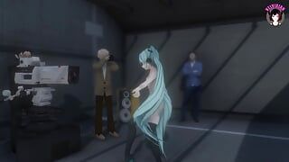 Miku - sessão de dança e foto privada, totalmente nua