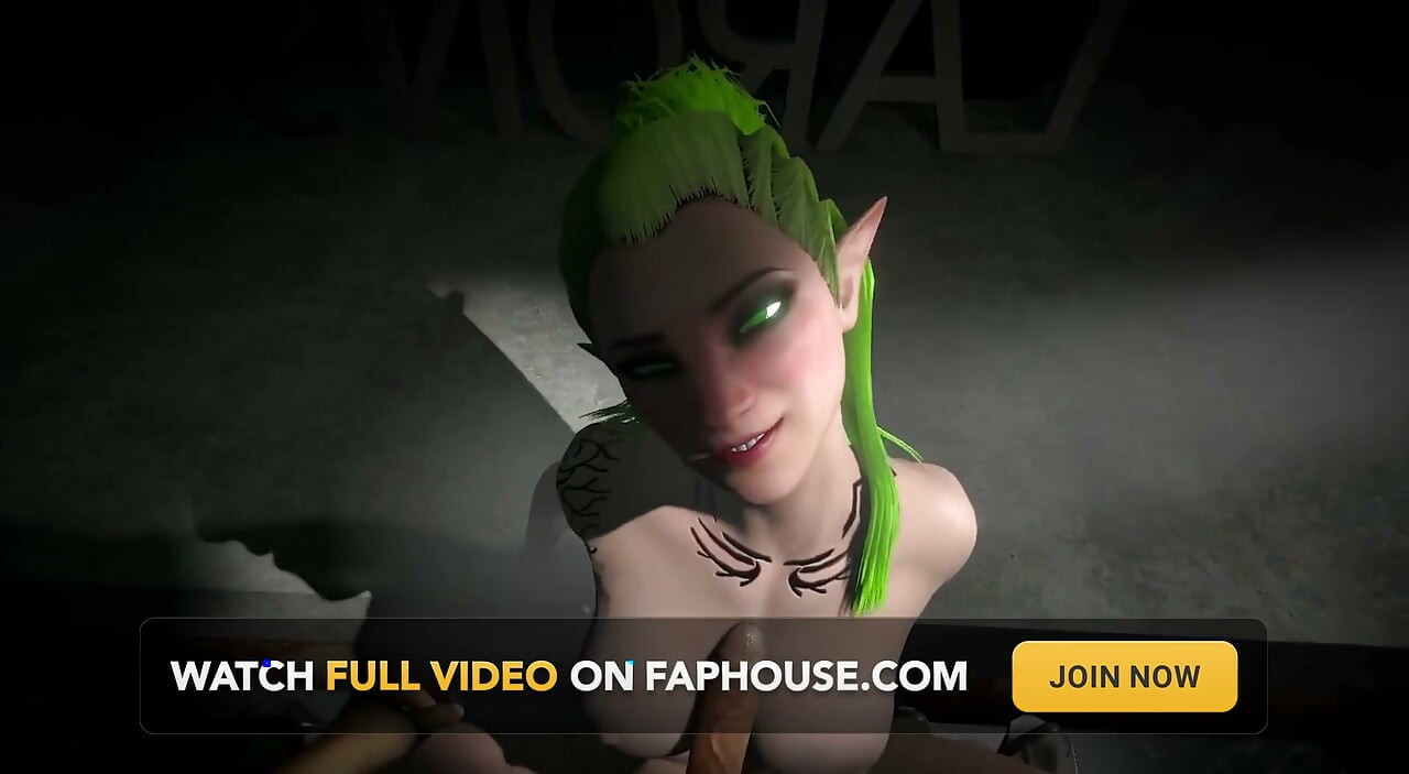 Pounding Hot Wood Elf Pussy POV