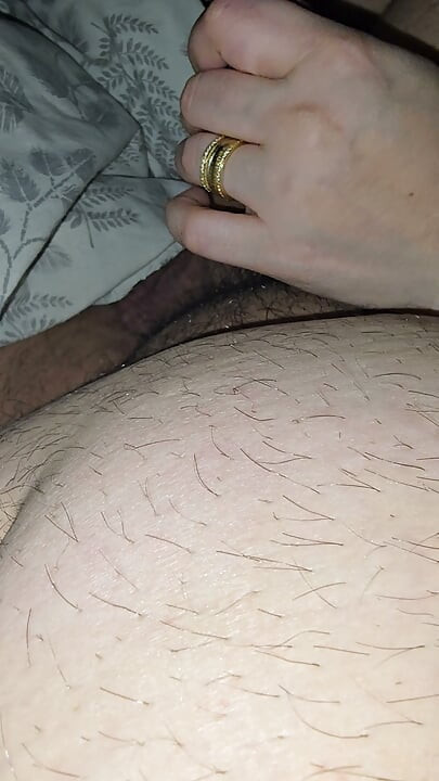 Let Step Mom take care of that Tiny Cock with an amazing handjob