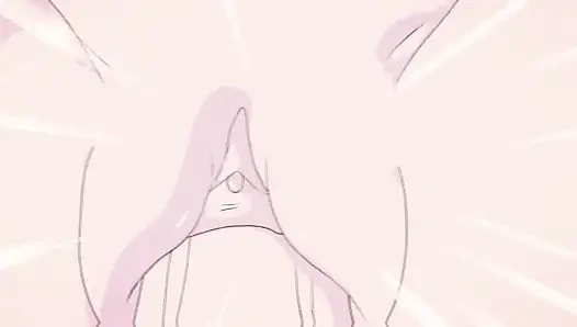 Hinata дрочит толстый хуй и уничтожает ее киску