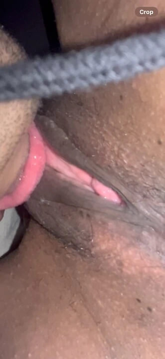 Wet pink pussy