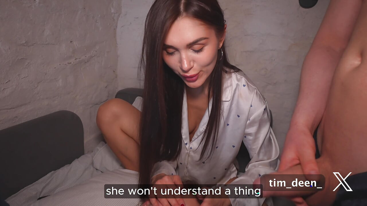 I Caught My Stepbrother Masturbating and Sent Him to My Stepsister :) 4K HD Tim Team