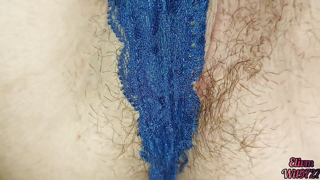 Looking at my stepsister's pussy in her underwear
