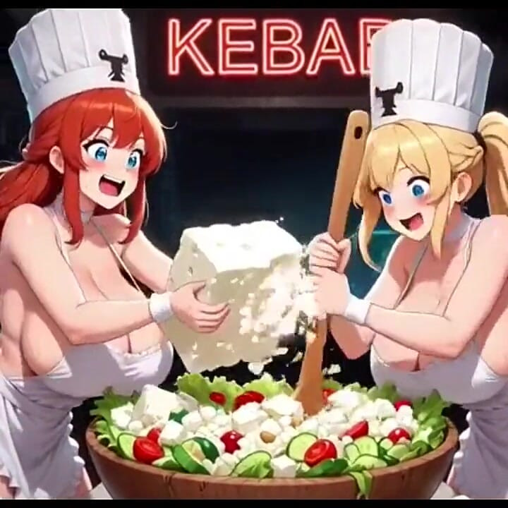 Funny Cook Video, Ai Animation