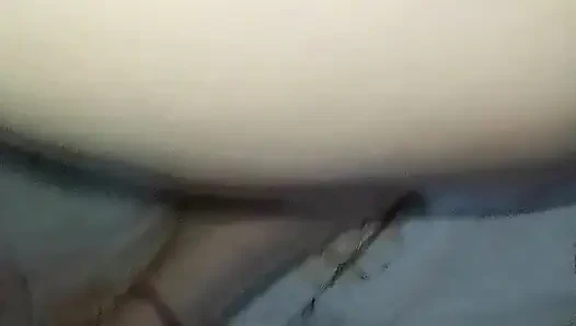 Во рту пышногрудой блондинки.