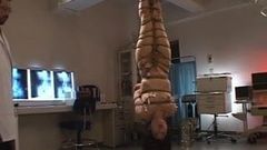 Flogging a Japanese Nurse-Upside down